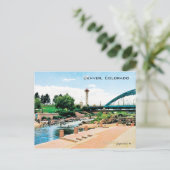 Confluence Park, Cherry Creek-South Platte, Denver Postkarte (Stehend Vorderseite)