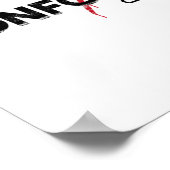 Conform Resist the Narrative Poster (Ecke)