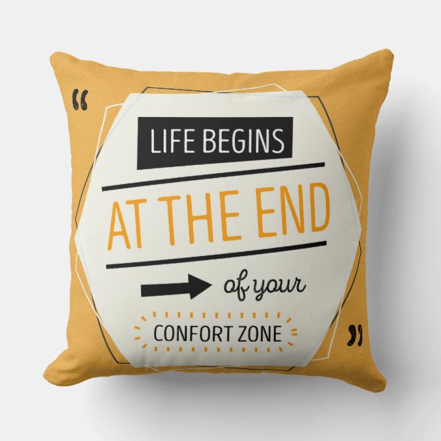 Conforte Zone Throw Pillow Kissen (Vorderseite)