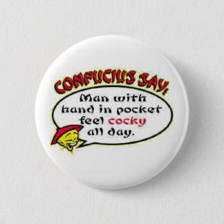 Confucious Button