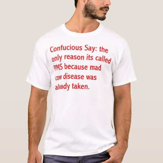 Confucious T-Shirt (Vorderseite)