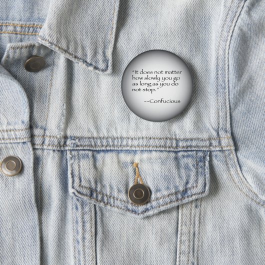 Confucious Zitat Button (Beispiel)