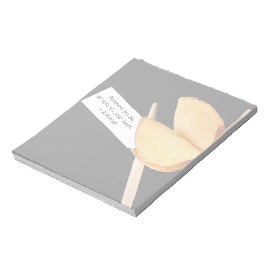 Confucius Fortune Cookie Notizblock (Rotiert)