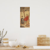 Confucius, Lao-tzu and Buddhist Arhat Poster (Küche)