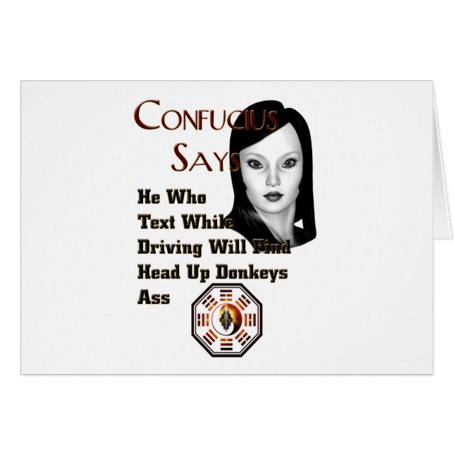 Confucius sagt (Vorderseite (Horizontal))