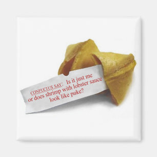 Confucius Say Fortune Cookie Kühlschrankmagnet