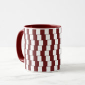 Confusing lines Bordeaux Tasse (Vorderseite Links)