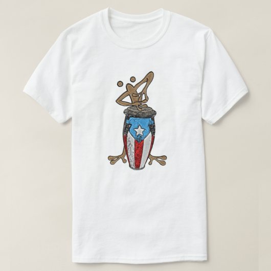 Conga Coqui Taino T - Shirt (Design vorne)