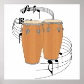 Conga Drums Poster (Vorne)