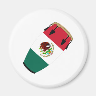 Conga Flag Mexiko Magnet