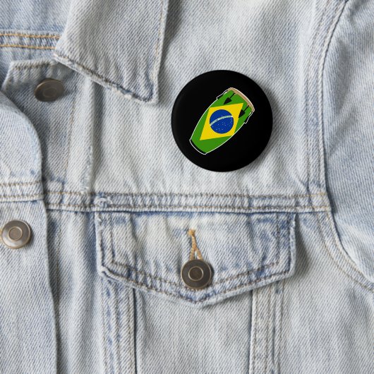 Conga-Flagge Brasilien Button (Beispiel)