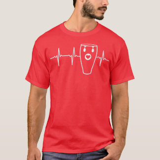 Conga Heartbeat EKG-Geschenk T-Shirt