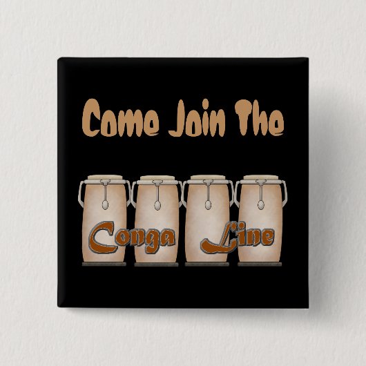 Conga Line Button (Vorderseite)