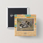 Conga-Linie Button (Vorne & Hinten)