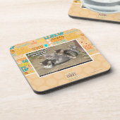 Conga-Linie Getränkeuntersetzer (Linke Seite)