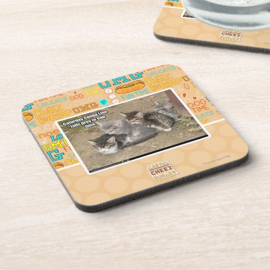 Conga-Linie Getränkeuntersetzer (Linke Seite)