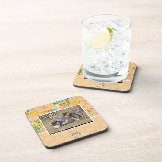 Conga-Linie Getränkeuntersetzer (Rechte Seite)