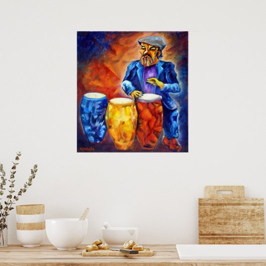 CONGA MAN POSTER (Küche)