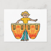 Conga Postkarte (Vorderseite)