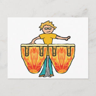 Conga Postkarte