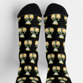 Conga spielender Stockmann Socken (Oben)