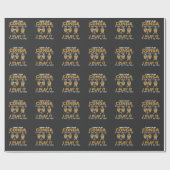 Conga trommel Cuba Music tumbadora Drummer Geschenkpapier (Flach)