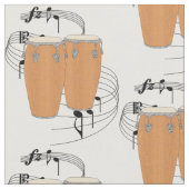 Conga-Trommeln Stoff (Nahaufnahme)