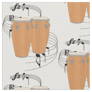 Conga-Trommeln Stoff