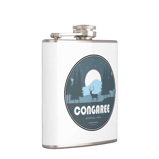 Congaree National Park Deer Flachmann (Rechts)