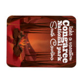 Congaree National Park Reiseplakat Magnet (Horizontal)