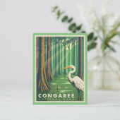 Congaree National Park SC Postcard Postkarte (Stehend Vorderseite)