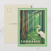 Congaree National Park SC Postkarte (Vorne/Hinten)