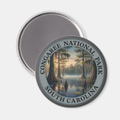 Congaree National Park South Carolina Magnet (Vorderseite/Rückseite)