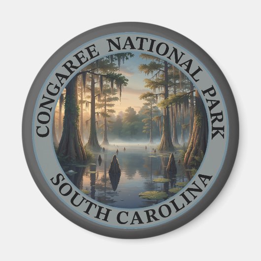 Congaree National Park South Carolina Magnet (Vorne)