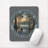 Congaree National Park South Carolina Mousepad (Mit Mouse)