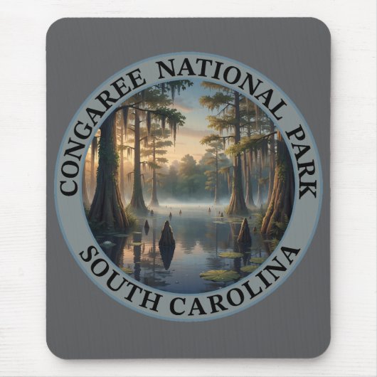 Congaree National Park South Carolina Mousepad (Vorne)