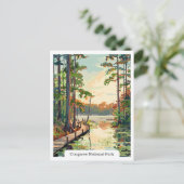 Congaree National Park USA Postcard Postkarte (Stehend Vorderseite)
