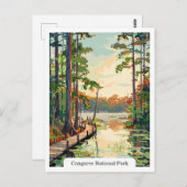 Congaree National Park USA Postcard Postkarte (Vorne/Hinten)