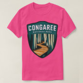 Congaree Nationalpark Boardwalk Abenteuer T-Shirt (Design vorne)