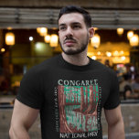 Congaree Nationalpark Cedar Creek Vintag T-Shirt<br><div class="desc">Congaree Vektorgrafik Design. Der Park beherbergt den größten,  in den Staaten links Trakt des Bodenwaldes mit altem Wachstum.</div>