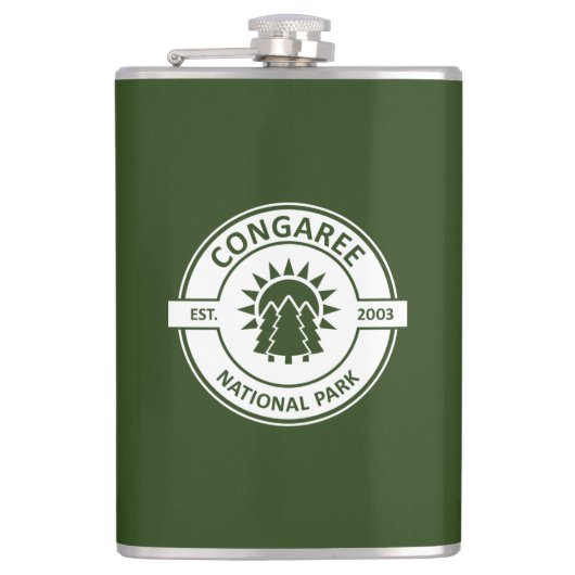 Congaree-Nationalpark Flachmann (Vorderseite)