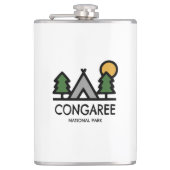 Congaree-Nationalpark Flachmann (Vorderseite)