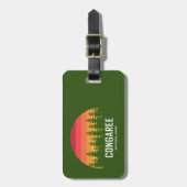 Congaree-Nationalpark Gepäckanhänger (Vorderseite vertikal)