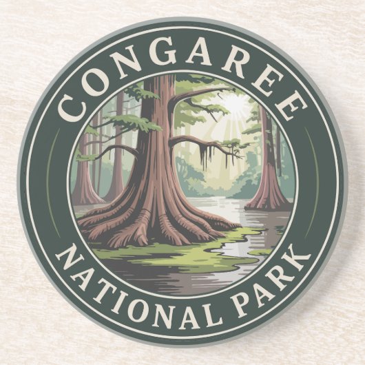 Congaree-Nationalpark Getränkeuntersetzer (Vorne)