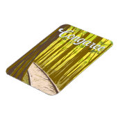 Congaree Nationalpark Illustration Reisen Vintag Magnet (Linke Seite)