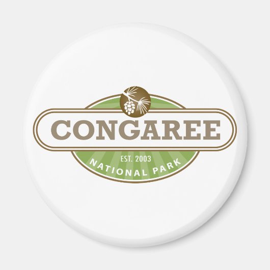 Congaree-Nationalpark Magnet (Vorne)