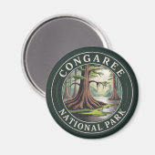 Congaree-Nationalpark Magnet (Vorderseite/Rückseite)
