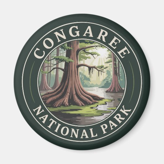 Congaree-Nationalpark Magnet (Vorne)
