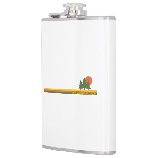 Congaree Nationalpark Pine Trees Flachmann (Links)