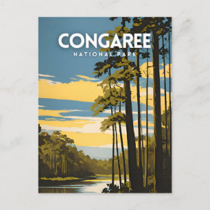 Congaree-Nationalpark Postkarte